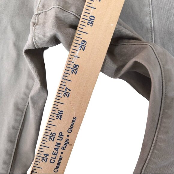 Duluth Trading Co Khaki Tan Pants 18x31 Straight Fit Stretch Utility Outdoors - Picture 5 of 8